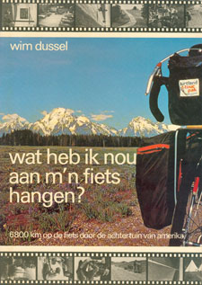 Book cover of "Wat heb ik nou aan m'n fiets hangen?" by Wim Dussel