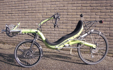 tjoan's Challenge Fujin Recumbent Bicycle