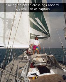 Tjoan on a sailboat
